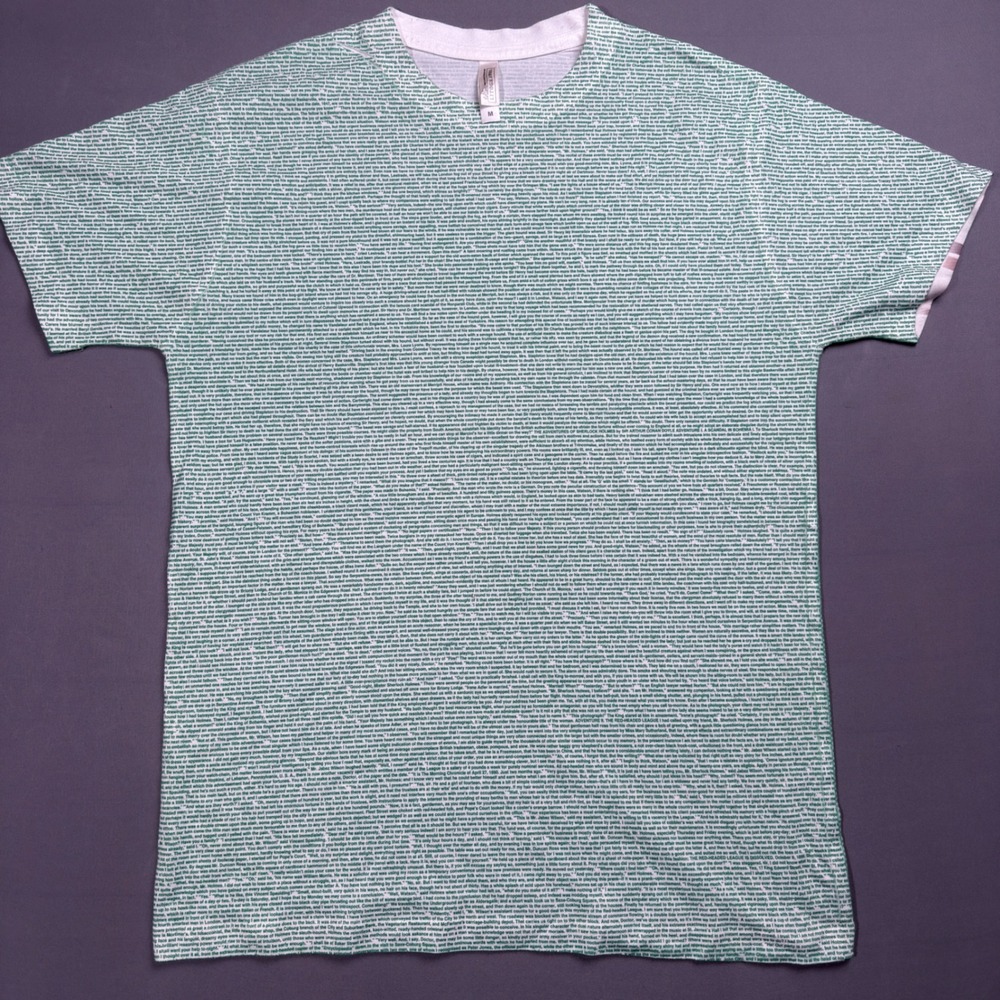 Litographs Medium The‎ Adventures of Sherlock Holmes  T-Shirt Medium